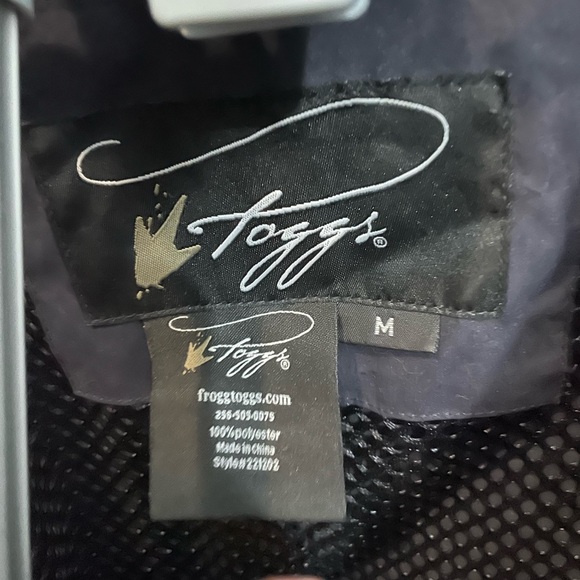 Navy blue, frog toggs men’s jacket size‎ medium - Picture 7 of 11